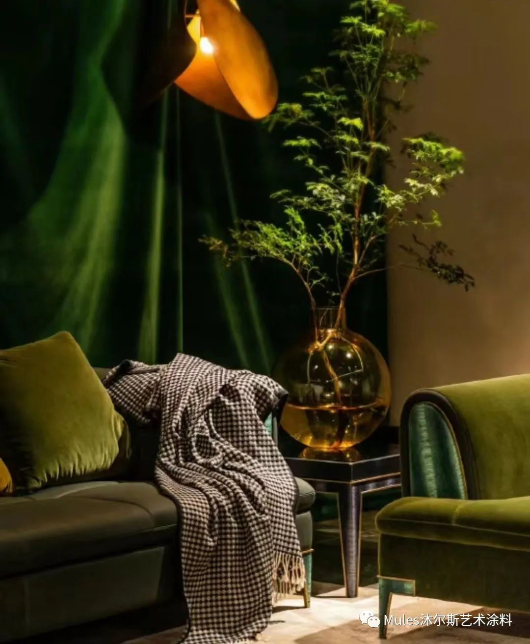 植物原浆装饰效果