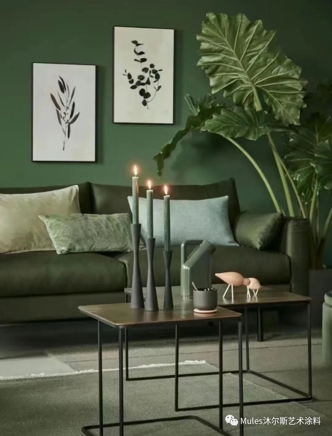 植物原浆艾草色效果图